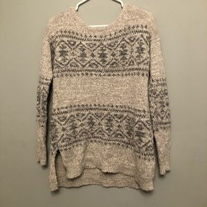 Long sleeve sweater
